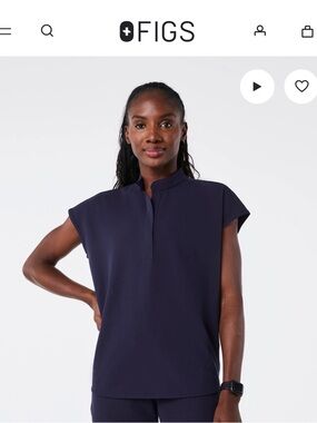 Figs Rafaela Scrub Top